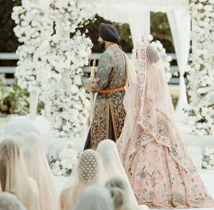 Anand Karaj ceremony setup